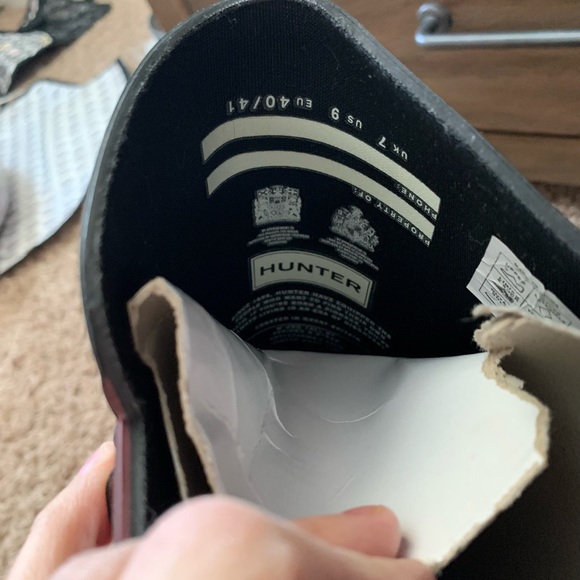 Brand new hunter color block rain boots - Picture 6 of 7